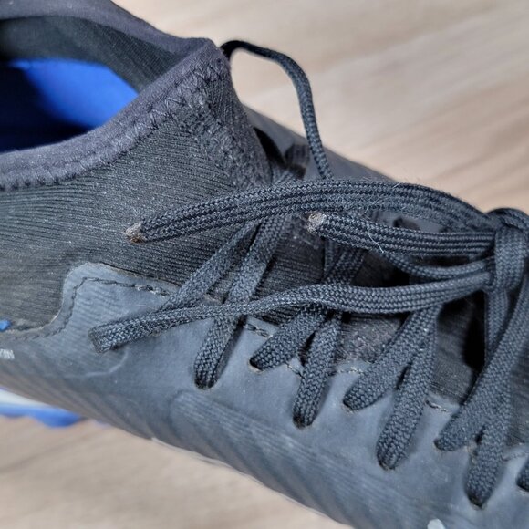 Nike Zoom Mercurial Superfly 9 Academy TF Soccer Shoes Mens 7 Black DJ5629-040 - Picture 8 of 9